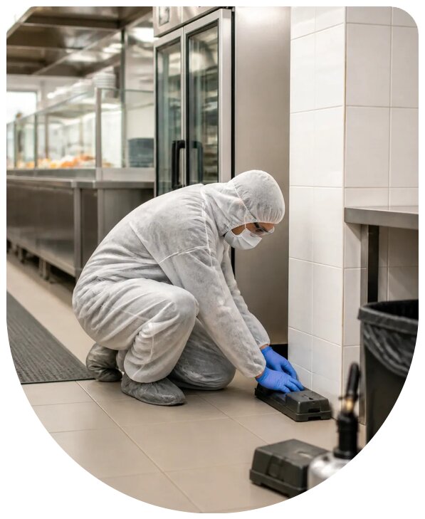 Дератизация столовой в Новомосковске — безопасное уничтожение грызунов
